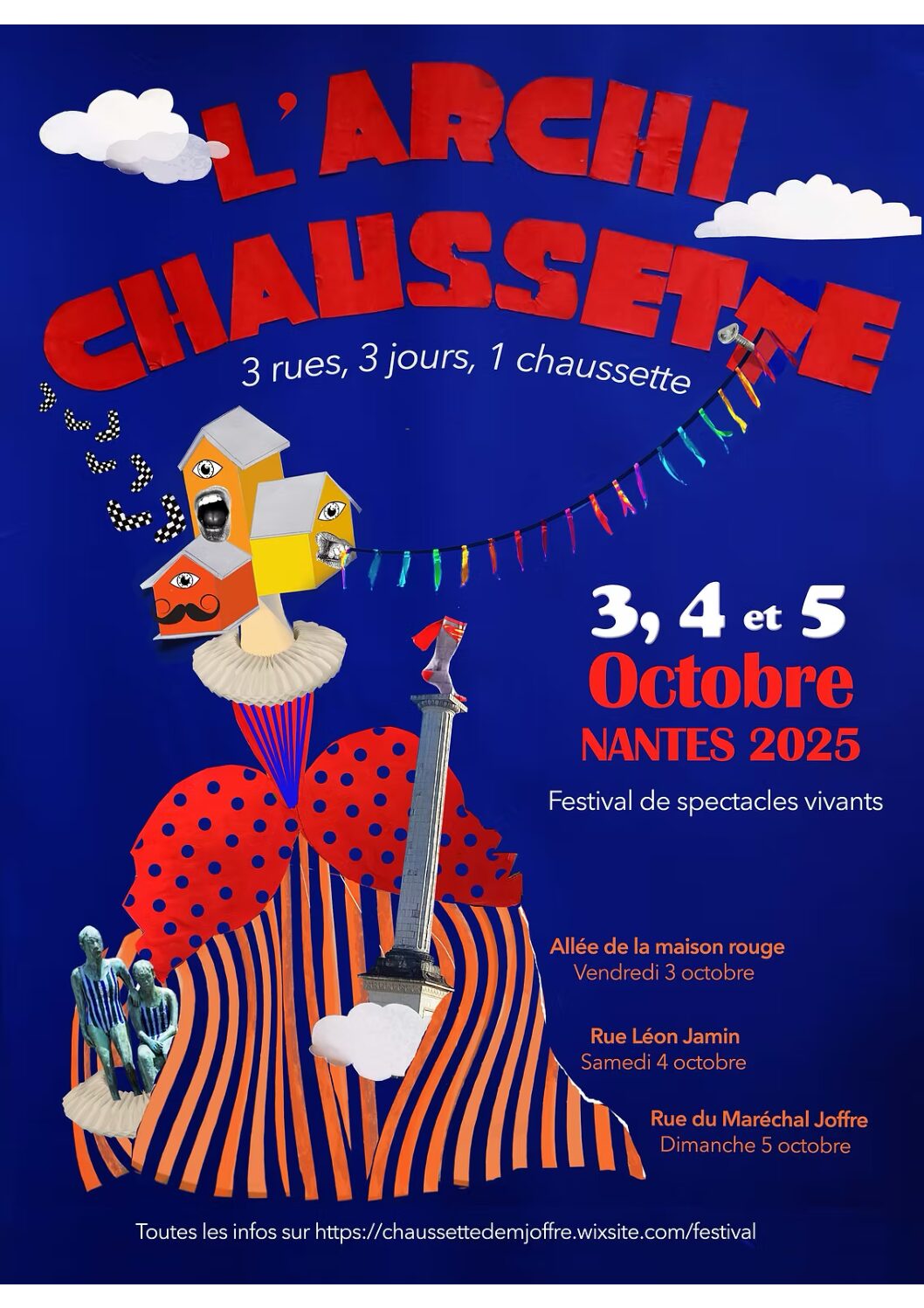 L’archichaussette 3 rues, 3 jours…